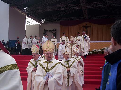 La processione al termine della Cerimonia.JPG